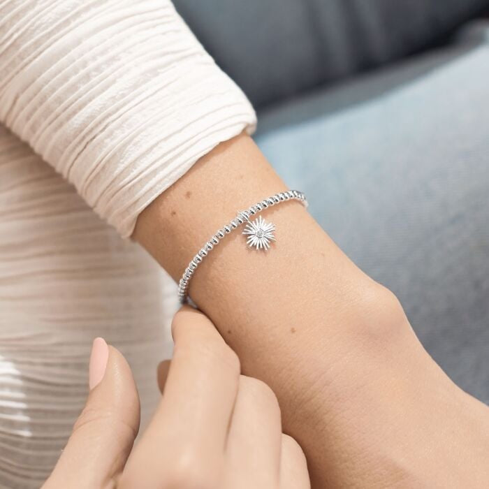 A Little 'Happy Retirement' Silver Bracelet