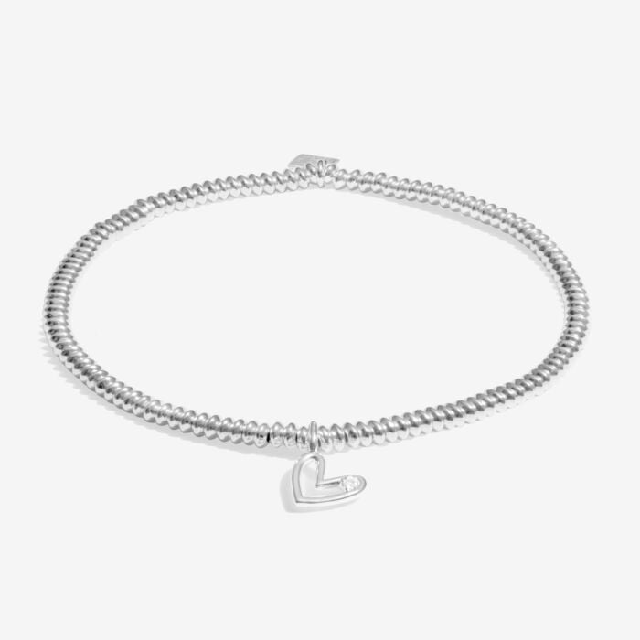 Laboratory Grown Diamond A Little 'Happy 21st Birthday' Bracelet Silver