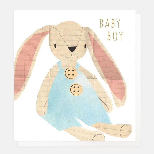 New Baby Boy Greetings Card