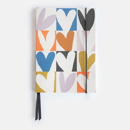 Checkmate Hearts A5 Soft Cover Notebook