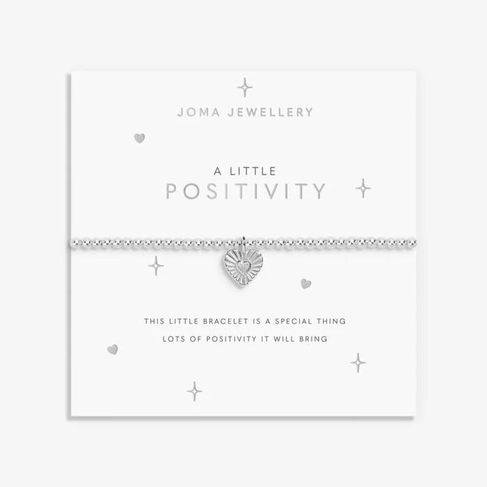 A Little ‘Positivity’ Bracelet Silver