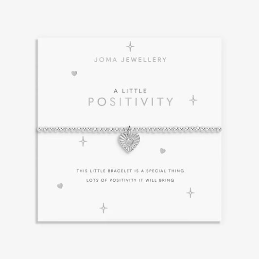 A Little ‘Positivity’ Bracelet Silver