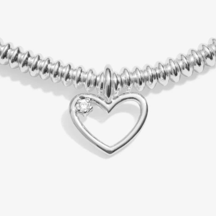 Laboratory Grown Diamond A Little 'Happy 30th Birthday' Bracelet Silver