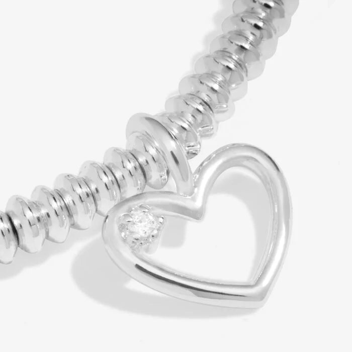 Laboratory Grown Diamond A Little 'Happy 30th Birthday' Bracelet Silver