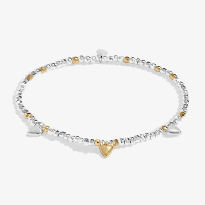 Sparkle Confetti A Little 'Amazing Sister' Bracelet Silver & Gold