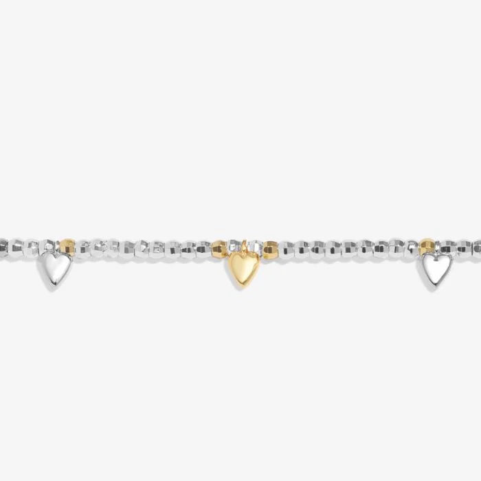 Sparkle Confetti A Little 'Amazing Sister' Bracelet Silver & Gold