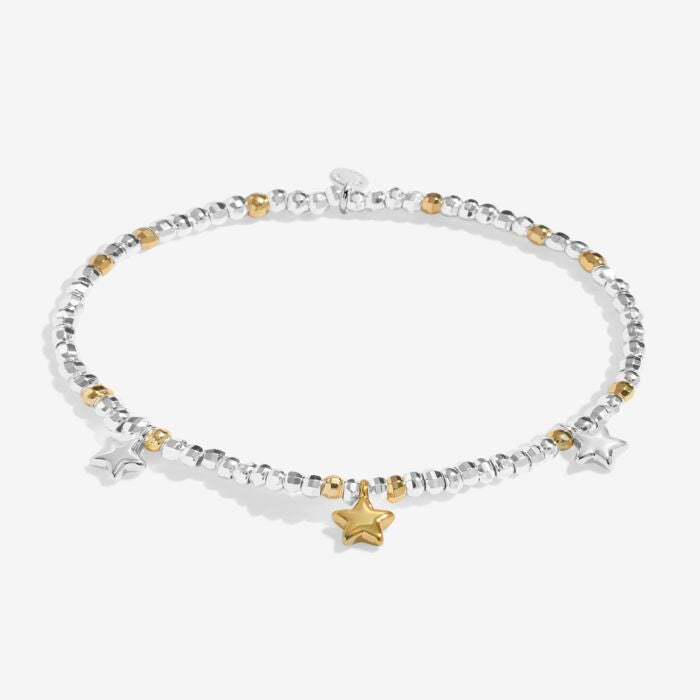 Sparkle Confetti A Little 'Congratulations' Bracelet Silver & Gold