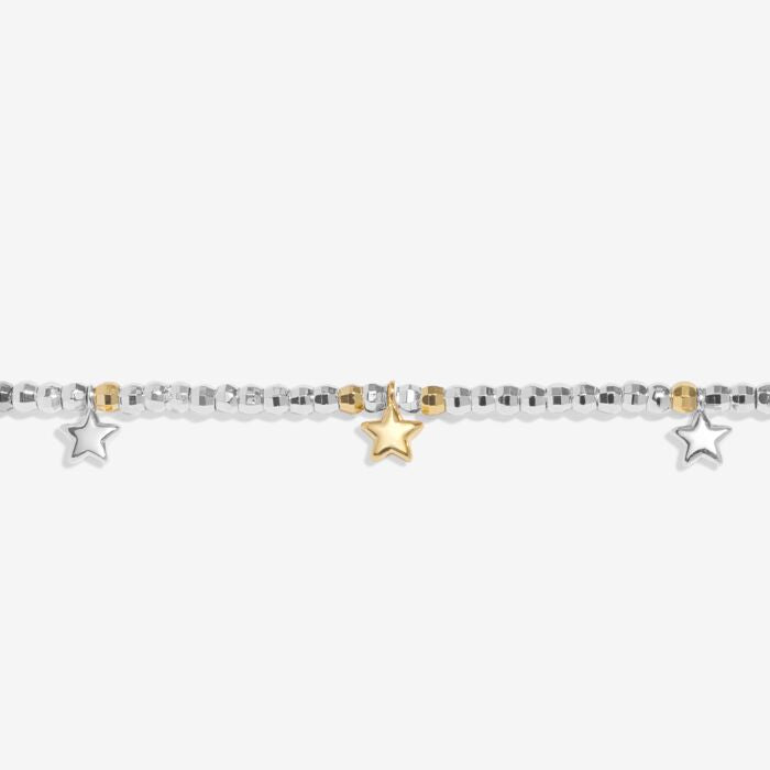 Sparkle Confetti A Little 'Congratulations' Bracelet Silver & Gold