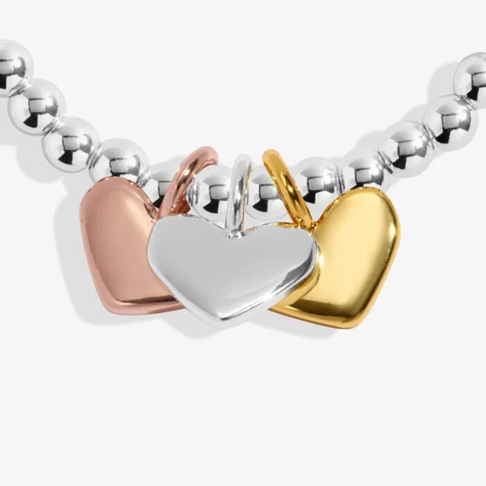 A Little ‘Amazing Auntie’ Bracelet Silver, Gold & Rose Gold
