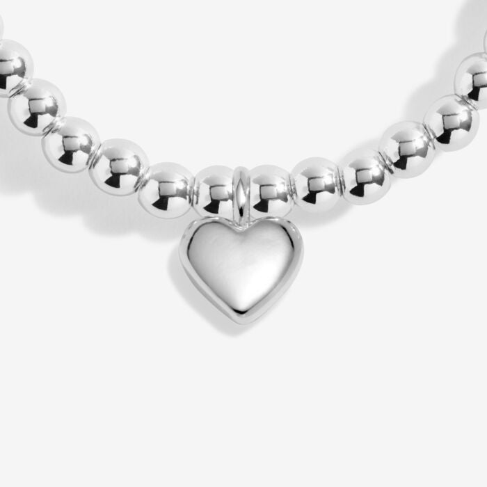 ‘Lovely Friend’ Charm Bracelet Silver
