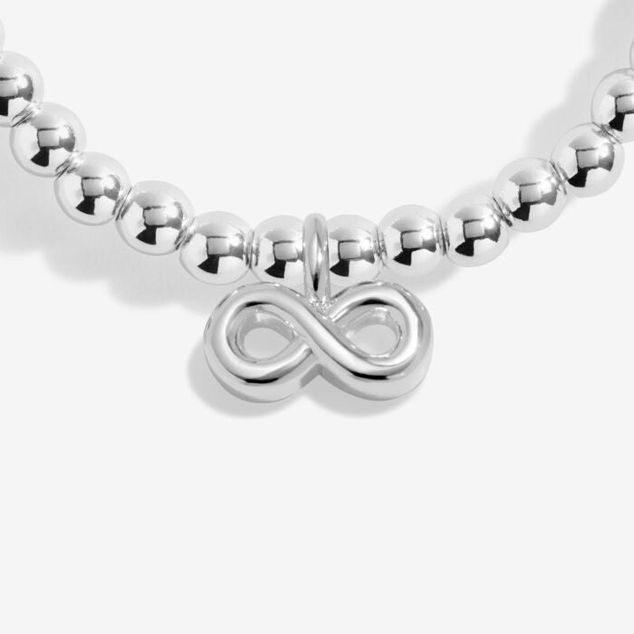 ‘Lovely Friend’ Charm Bracelet Silver