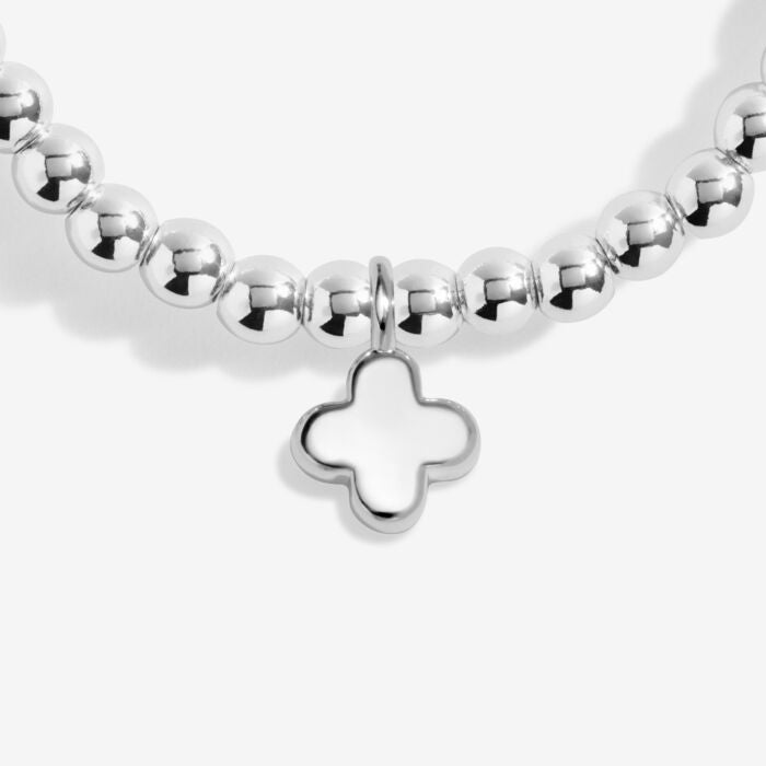 ‘Happy Birthday’ Charm Bracelet Silver