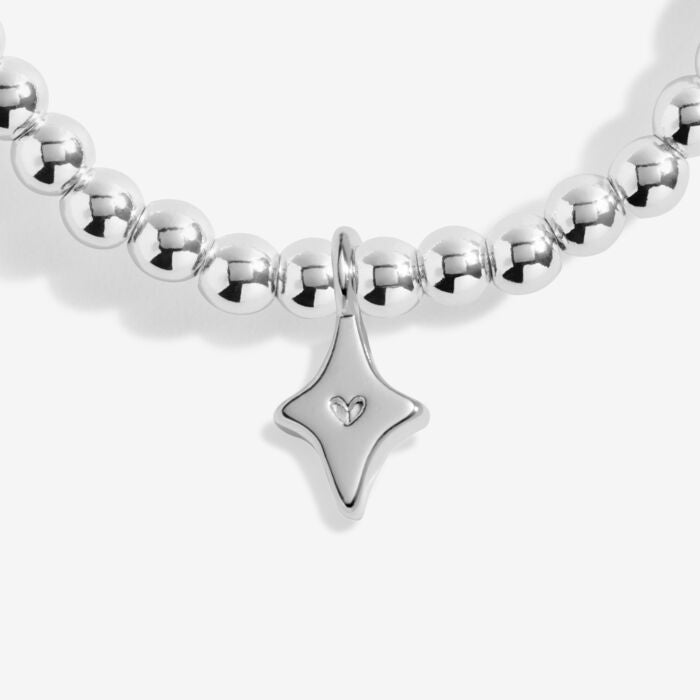 ‘Happy Birthday’ Charm Bracelet Silver