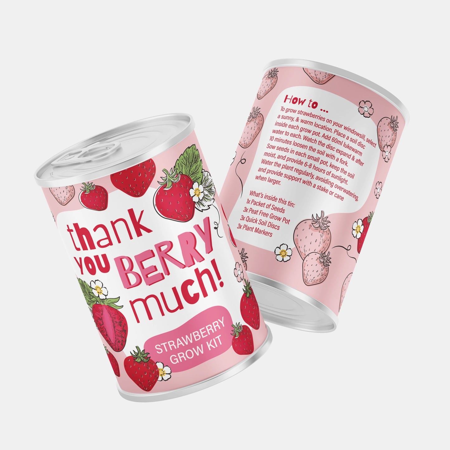 Thank You Berry Much! – Strawberry Grow Kit