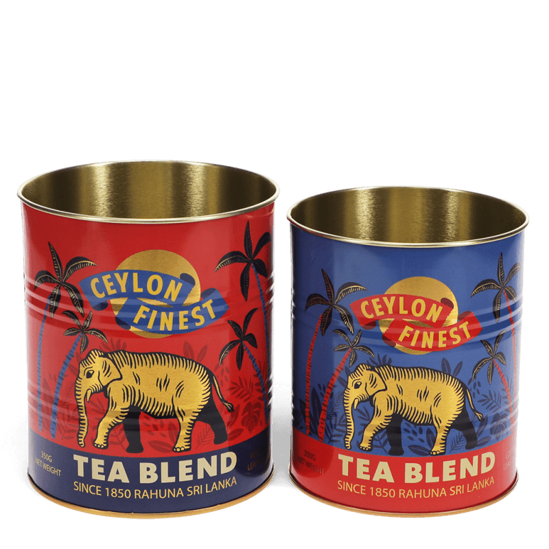 Medium Storage Tin Set of 2 Ceylon Finest