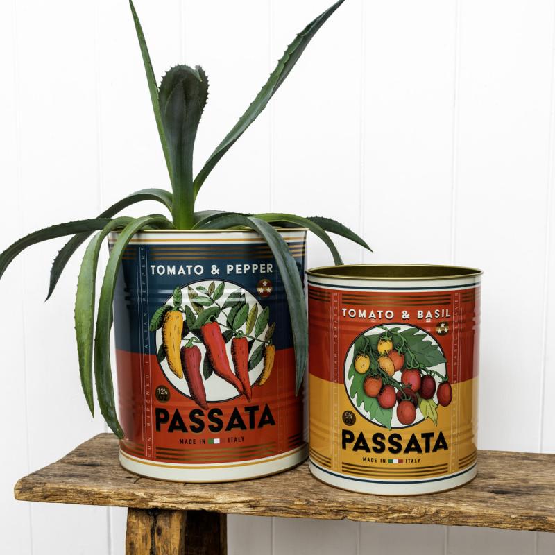 Large Storage Tin Set of 2 Passata