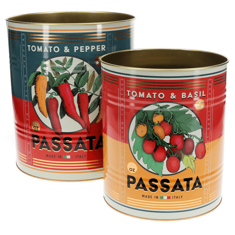 Large Storage Tin Set of 2 Passata