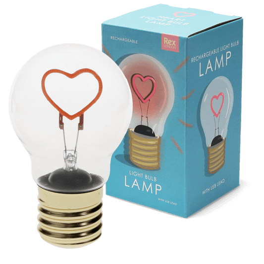 USB Light Bulb Lamp Heart