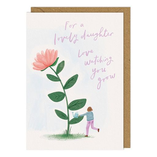 Lovely Daughter Birthday Greetings Card