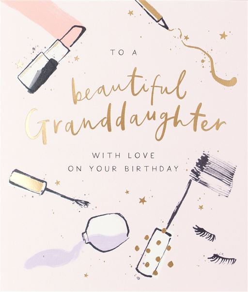 Granddaughter Birthday Greetings  Card