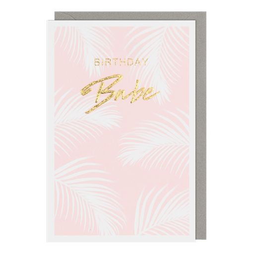 Birthday Babe Greetings Card