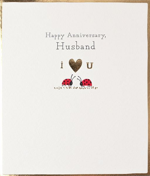 Happy Anniversary Husband Greetings card