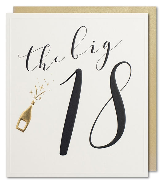 18th Birthday Greetings Card