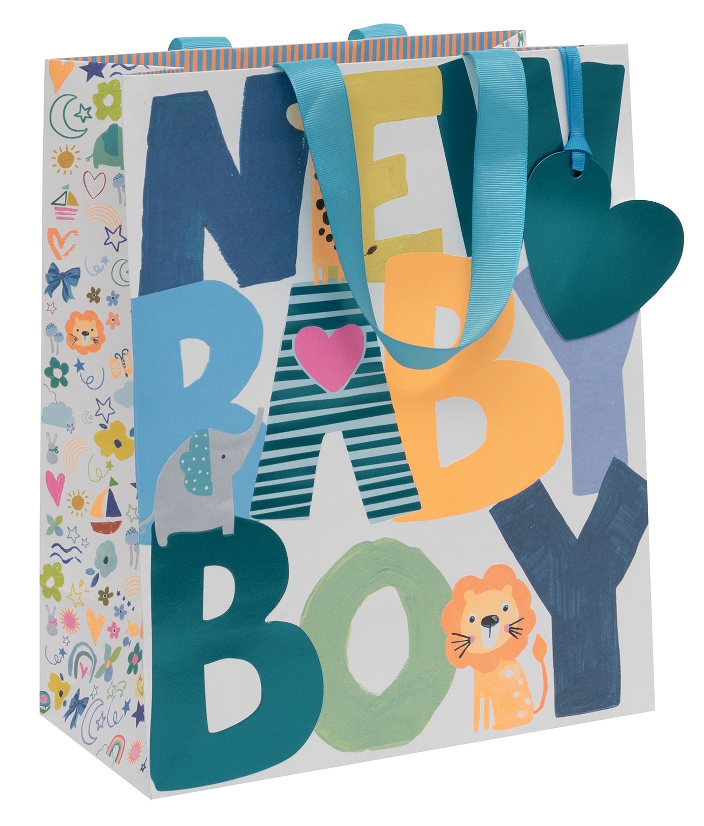 New Baby Boy Large Gift Bag