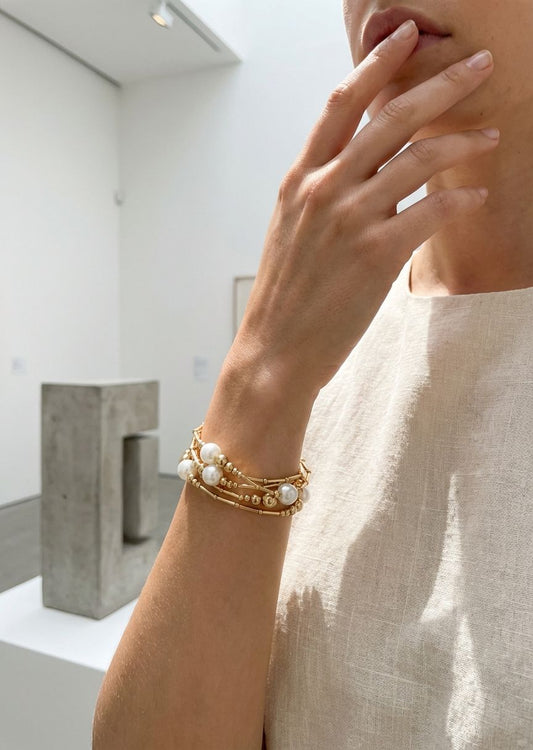 Envy Layered Beaded Bracelet