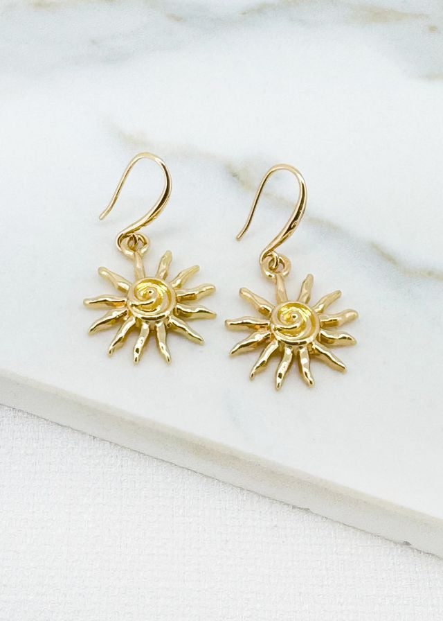Envy Sunburst Drop Earrings