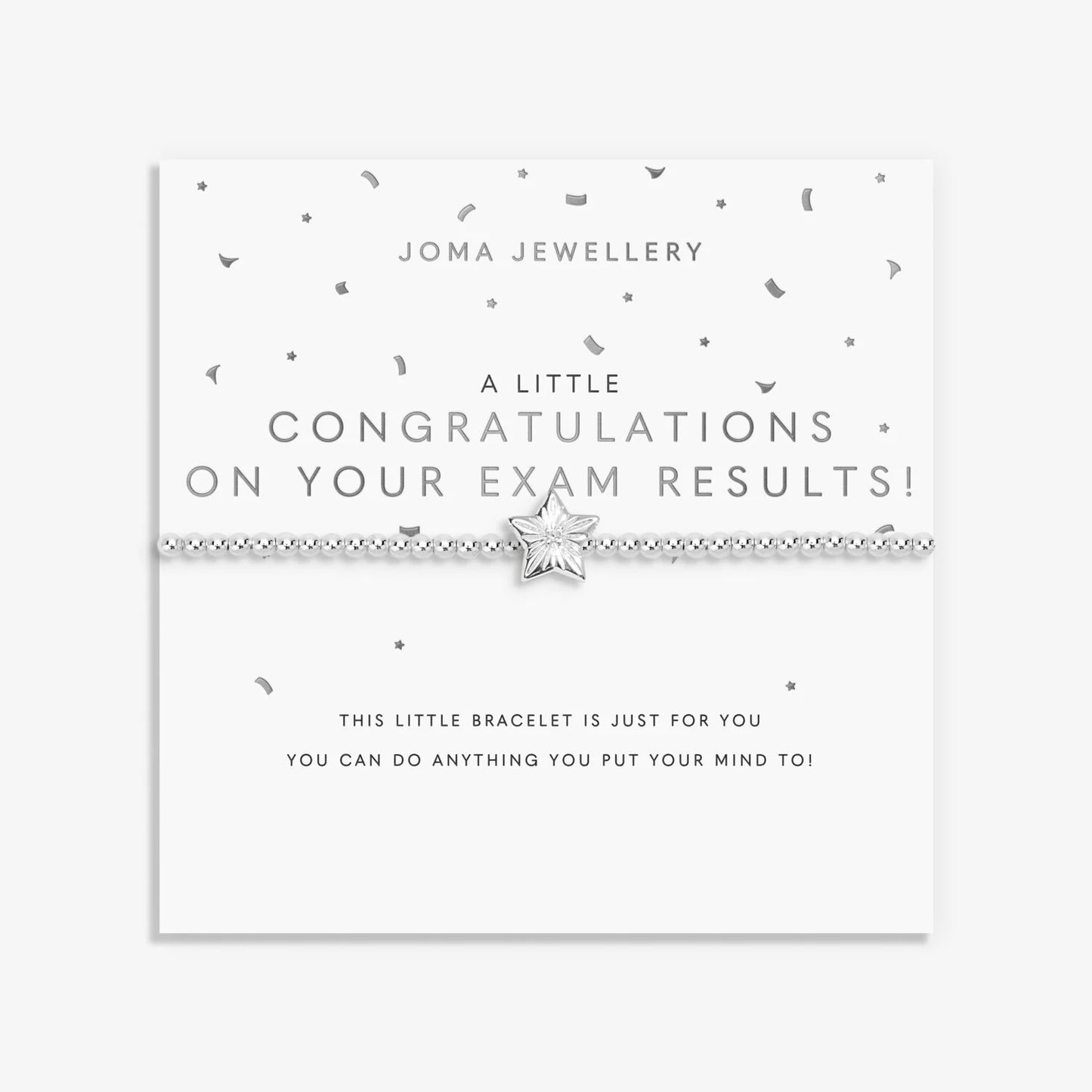 A Little ‘Congratulations On Your Exam Results’ Bracelet
