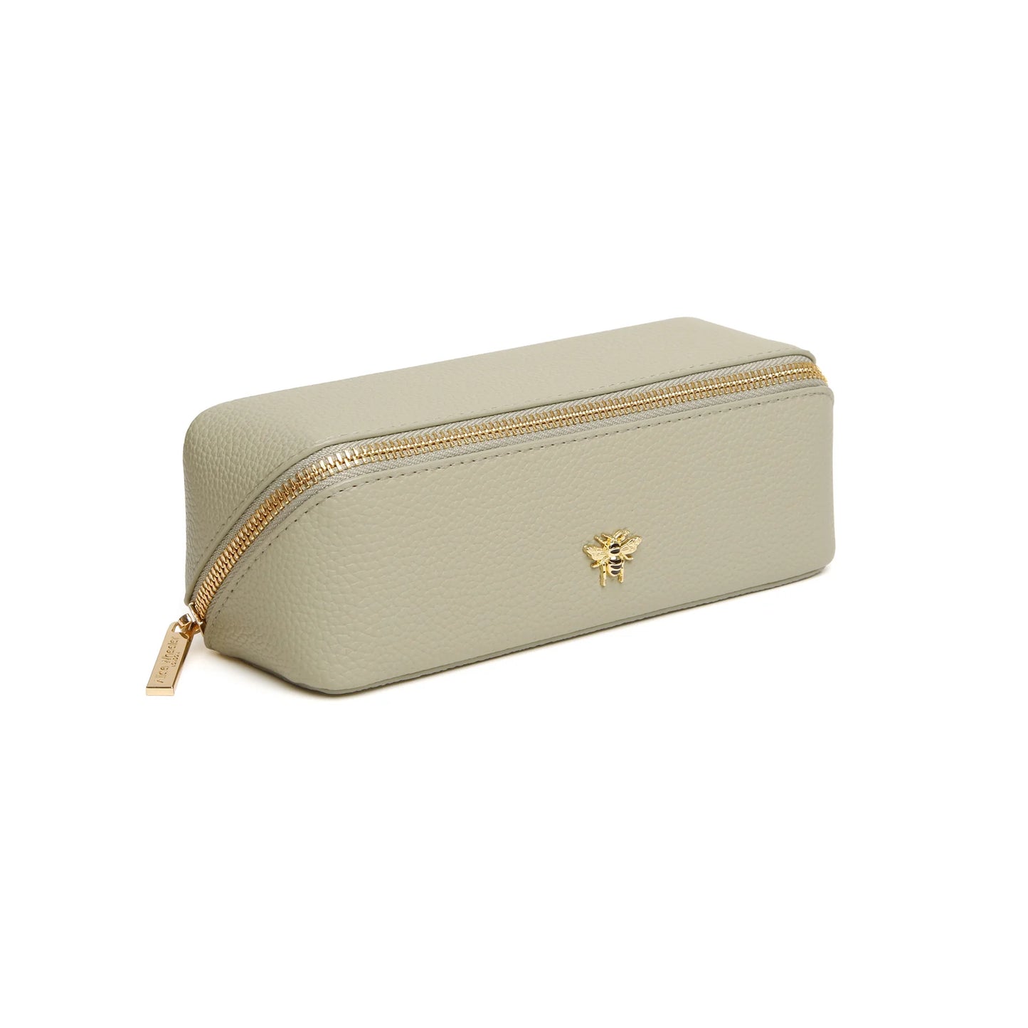 Alice Wheeler Small Train Case in Pistachio