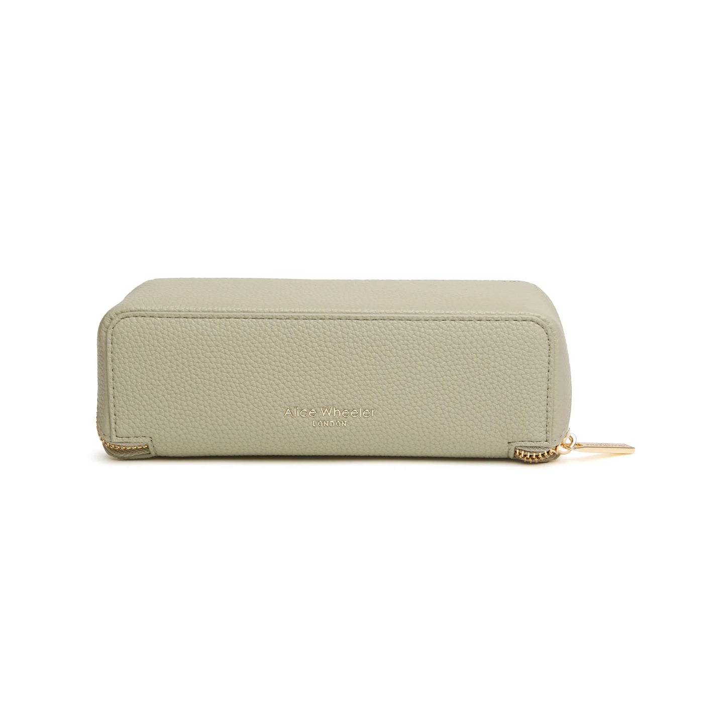 Alice Wheeler Small Train Case in Pistachio