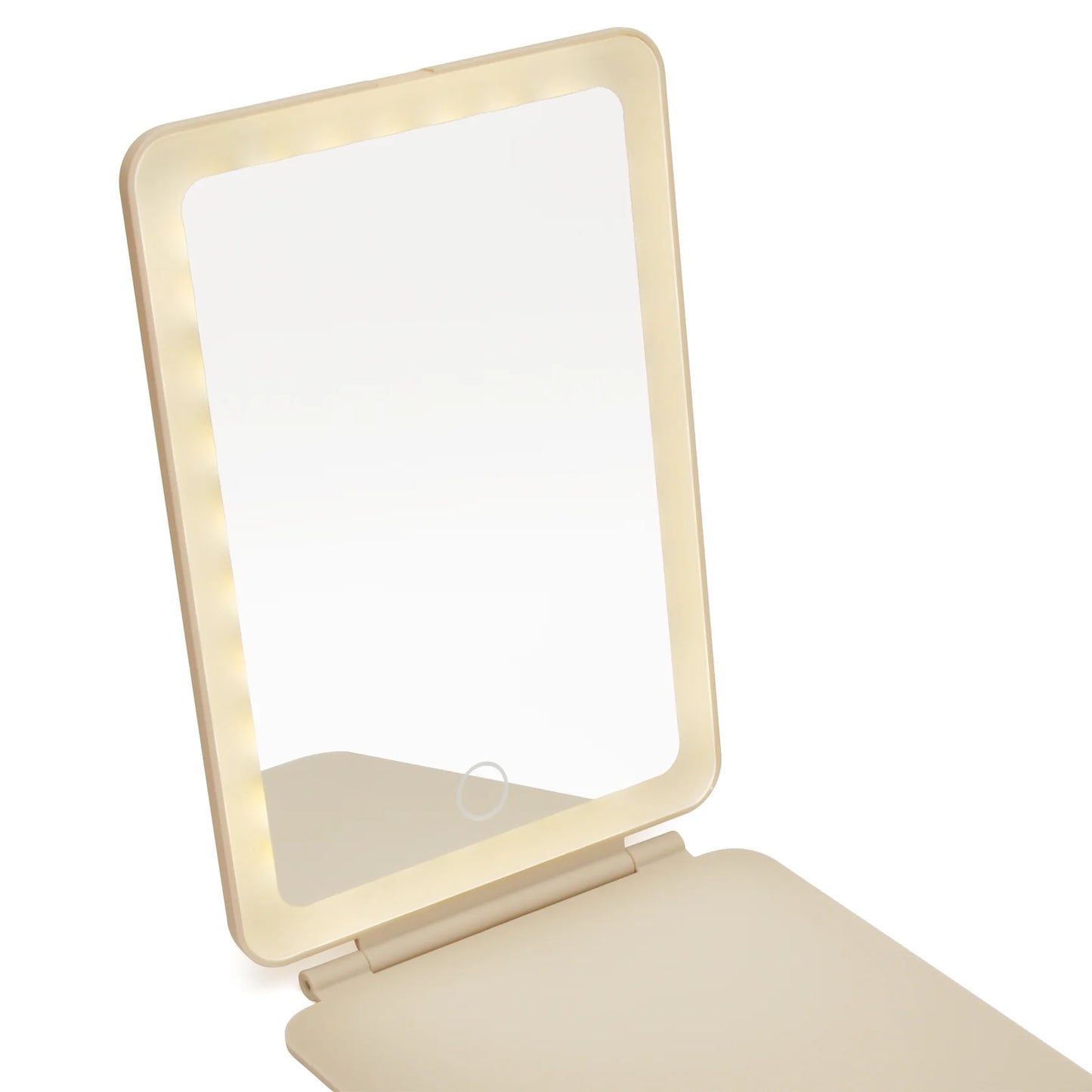 Alice Wheeler LED Light Up Travel Mirror Stone