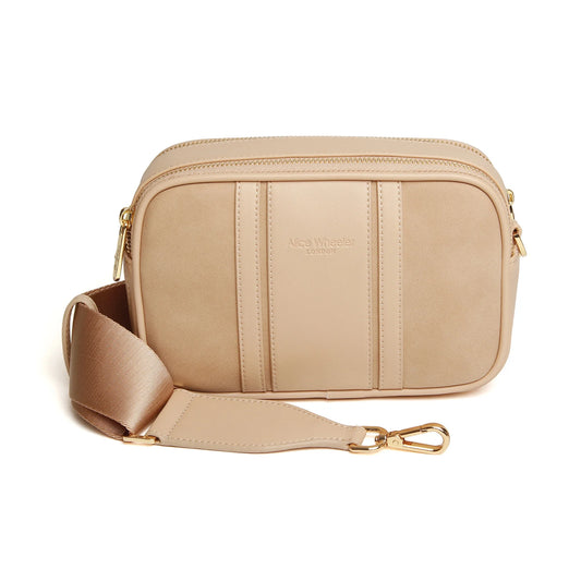 Madrid Camera Cross Body Bag Sand