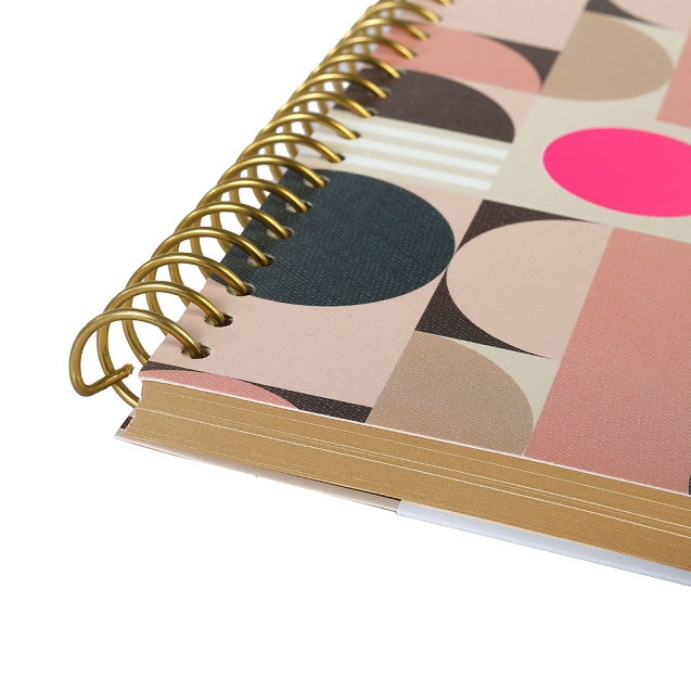 Abstract Notebook Pink