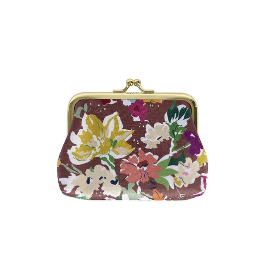 Abstract Floral Design Coin Purse