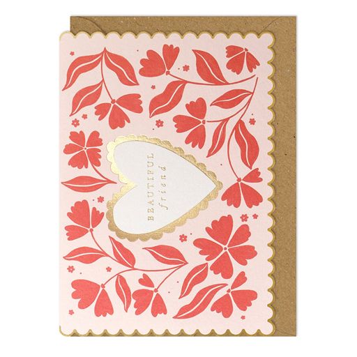 Beautiful Friend Greetings Card