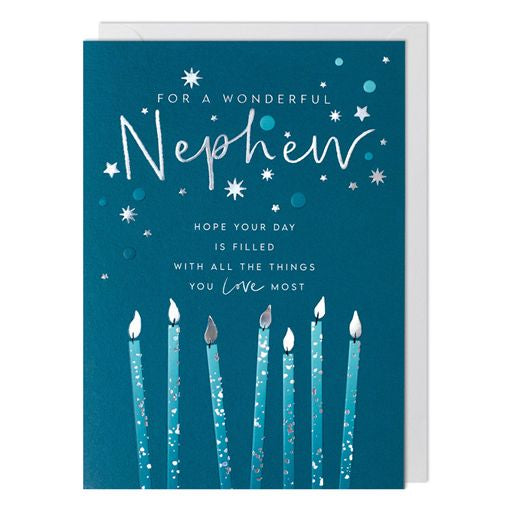 Nephew Birthday Greetings Card