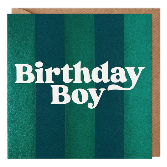 Birthday Boy Greetings Card