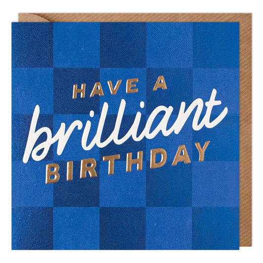 Brilliant Birthday Greetings Card