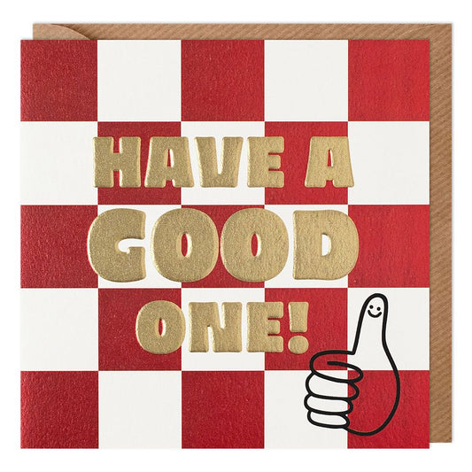 Thumbs Up Greetings Card