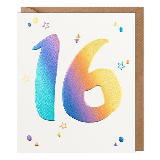 16th Birthday Greetings Card