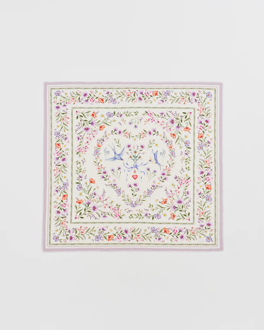 Fable Forget Me Not Narrative Scarf
