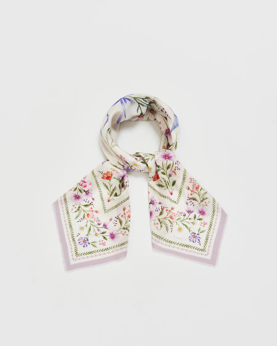 Fable Forget Me Not Narrative Scarf