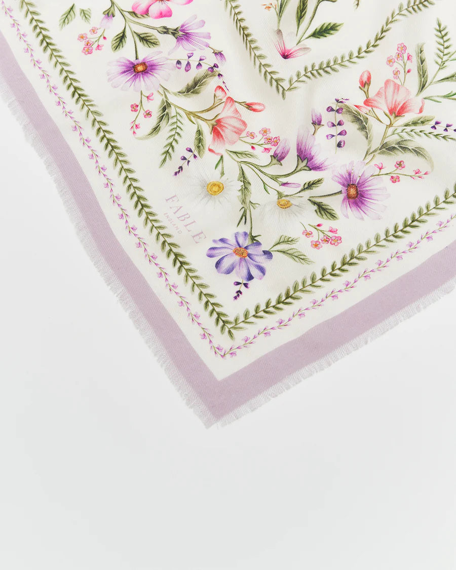 Fable Forget Me Not Narrative Scarf