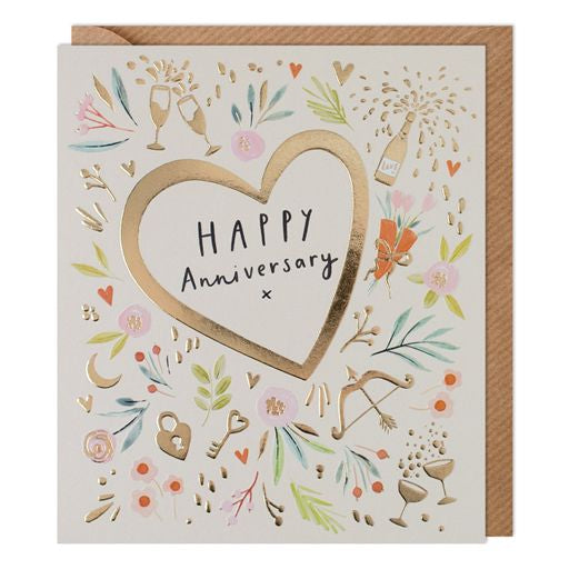 Happy Anniversary Greetings Card