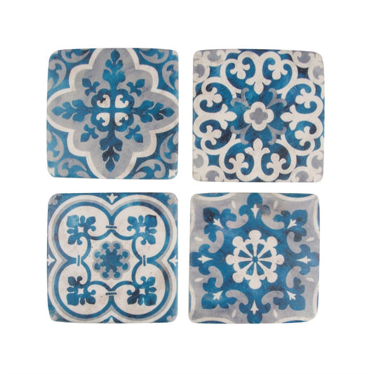 Santorini Mosaic Coasters- Set of 4