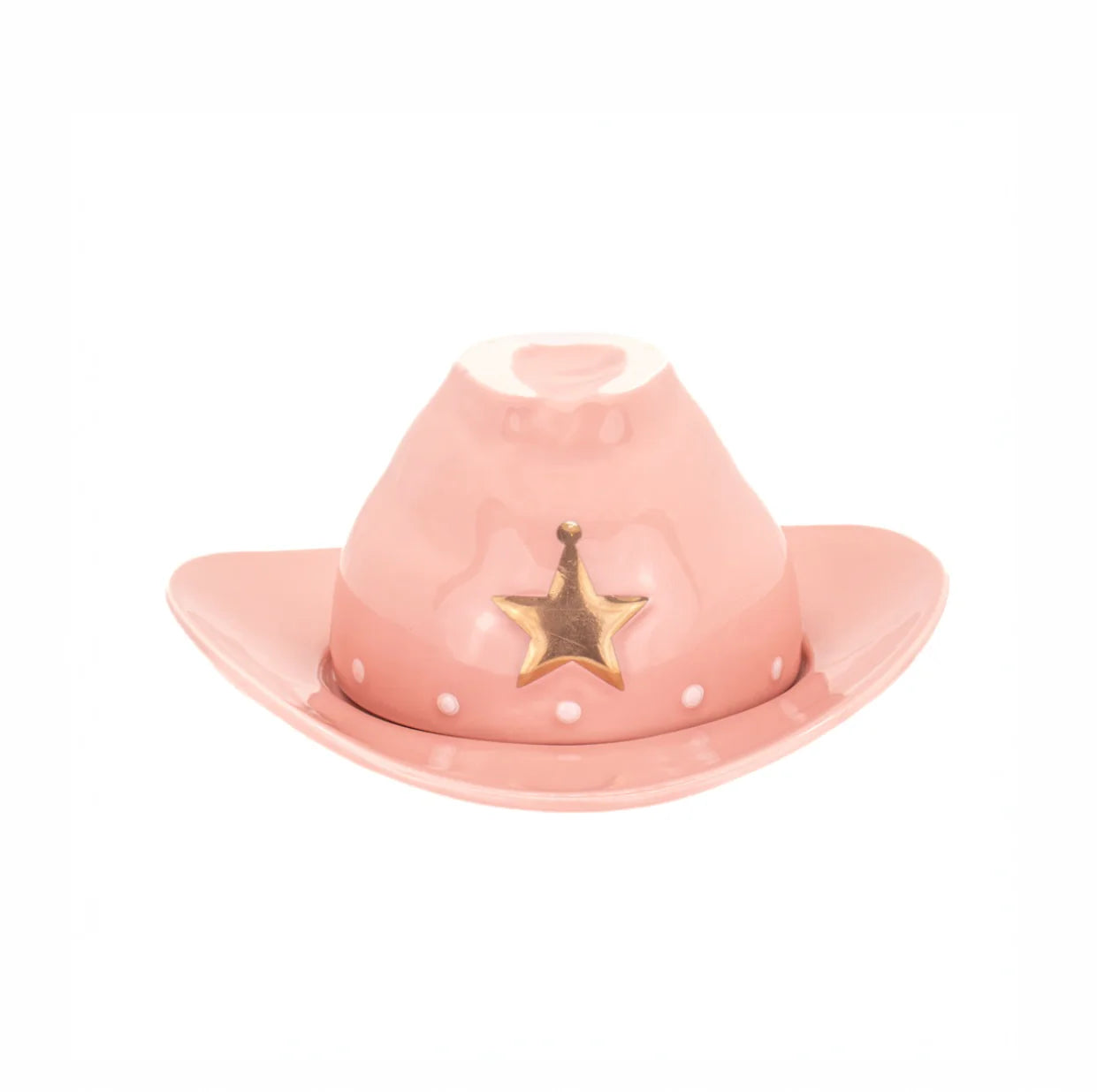 Cowboy Hat Teacup & Saucer