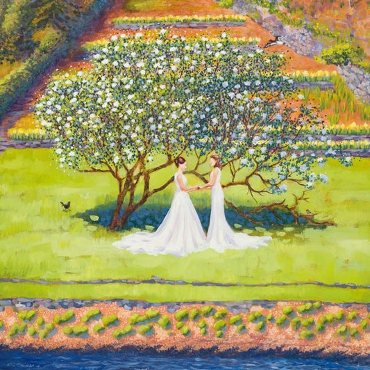 Two Brides Wedding Greetings Card